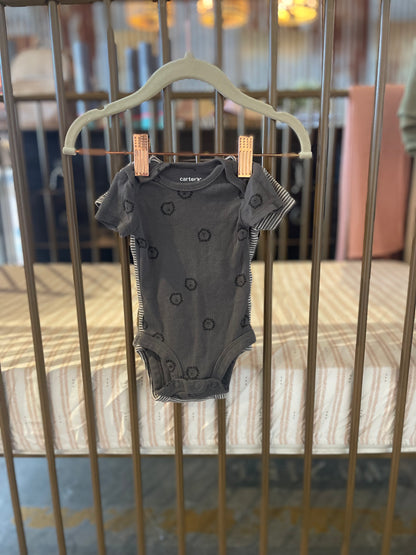 Carter's Rinos, Monkeys, & Lions 3-piece Onesie