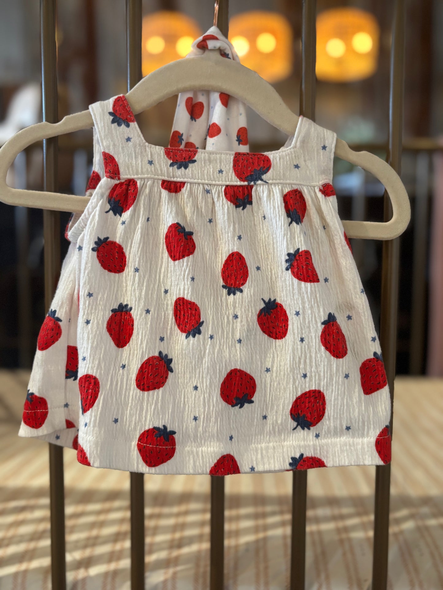 Carter's Stars & Strawberries 3-piece Outfit