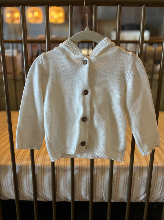 Carter's White Bear Jacket