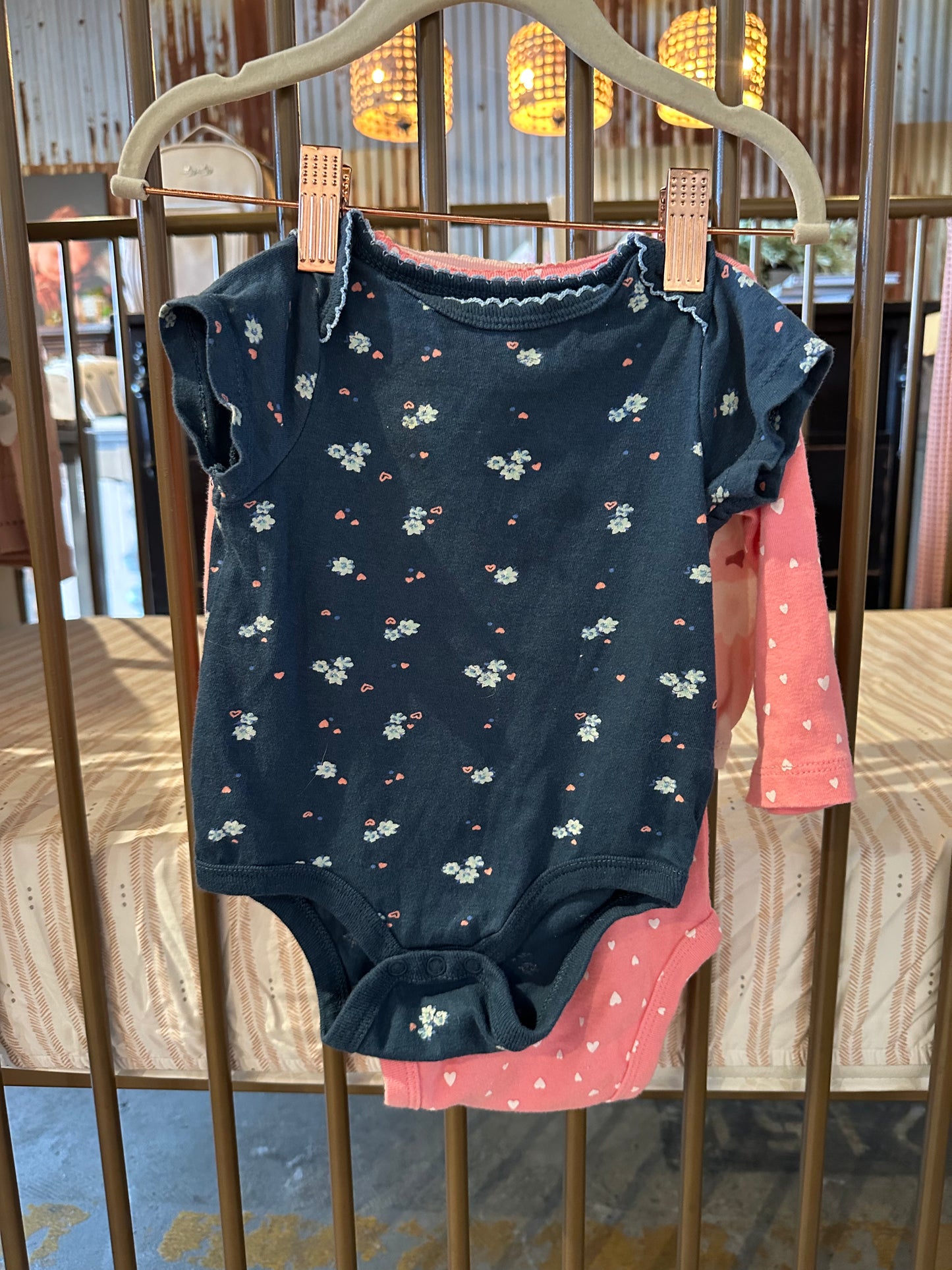 Carters 3 Piece Long Sleeve Onesie Set