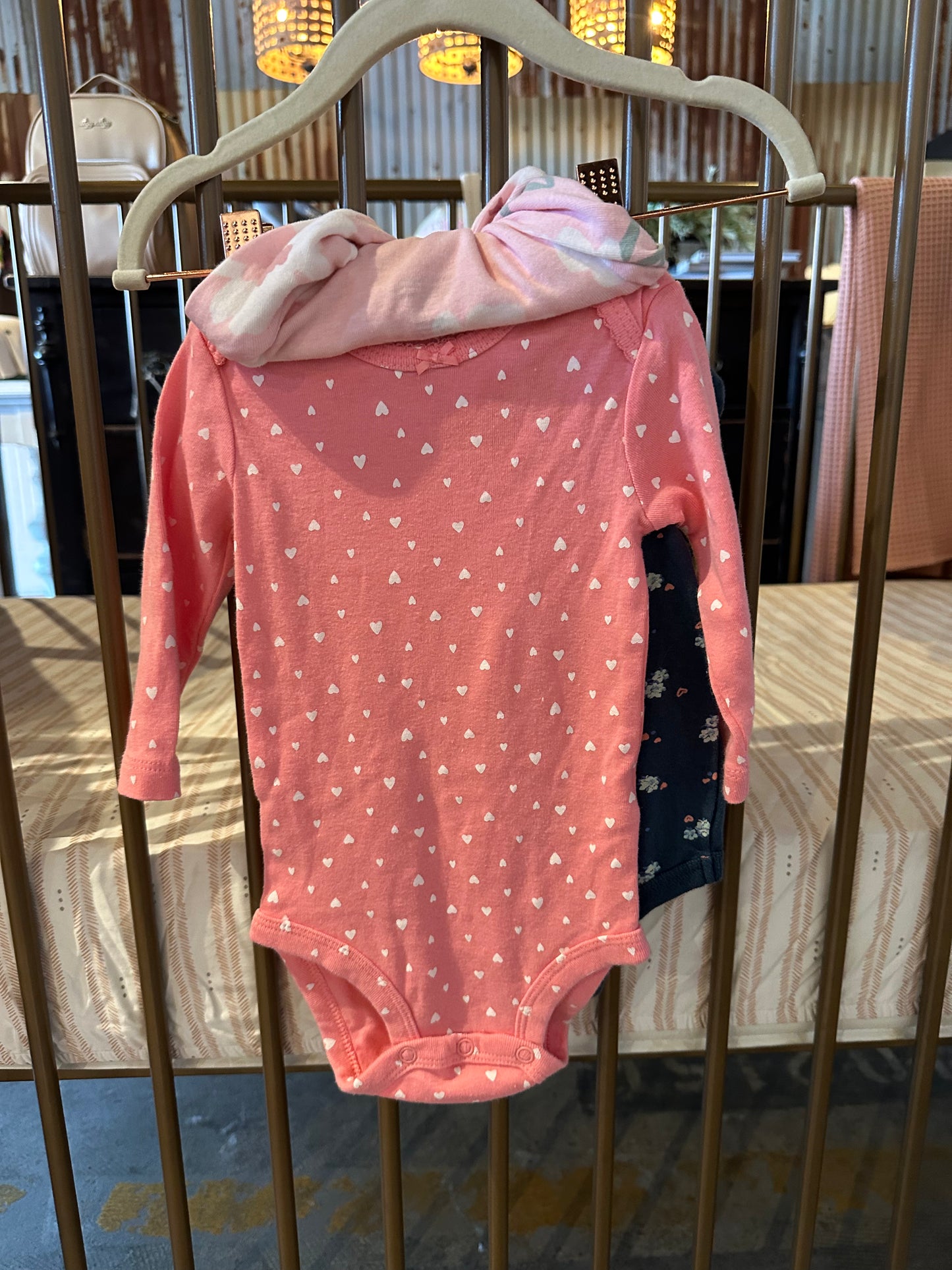 Carters 3 Piece Long Sleeve Onesie Set