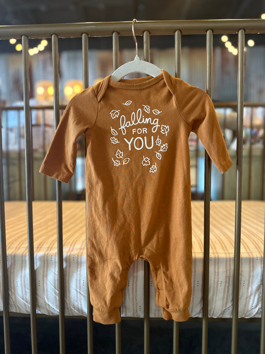 Cat & Jack Baby "Falling For You" Jumpsuit