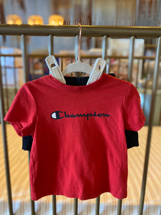 Champion Red Logo 2-piece