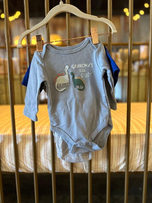 Chick Pea X Garanimals "Grandma's Little Dude Onesies