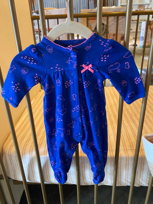 Child Of Mine Blue & Pink Sea Creature Sleeper