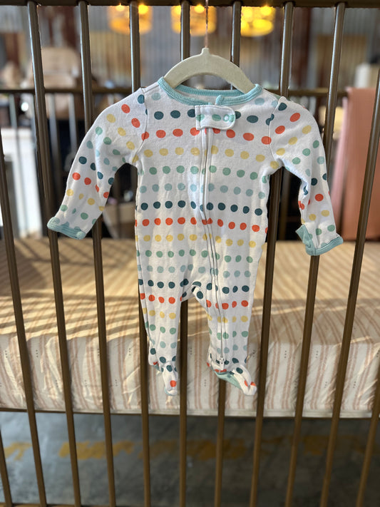 Cloud Island Multi Color Polka Dot Sleeper