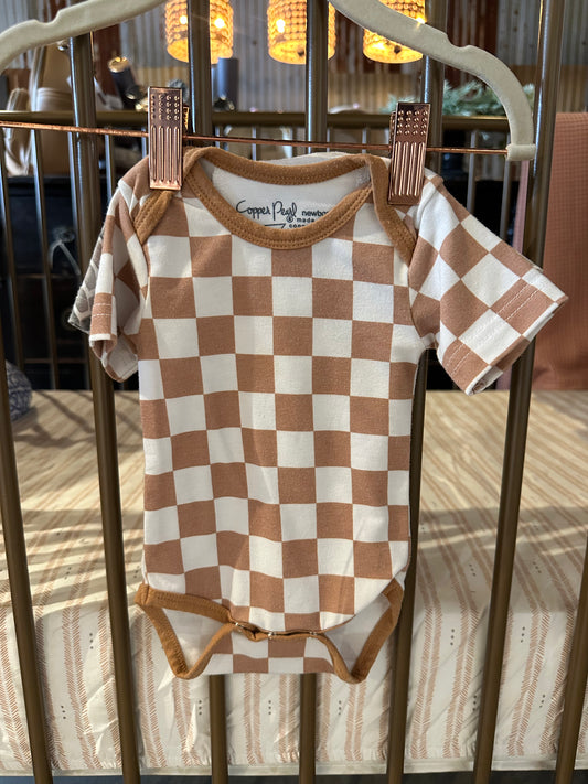 Copper Pearl 2-piece Onesies