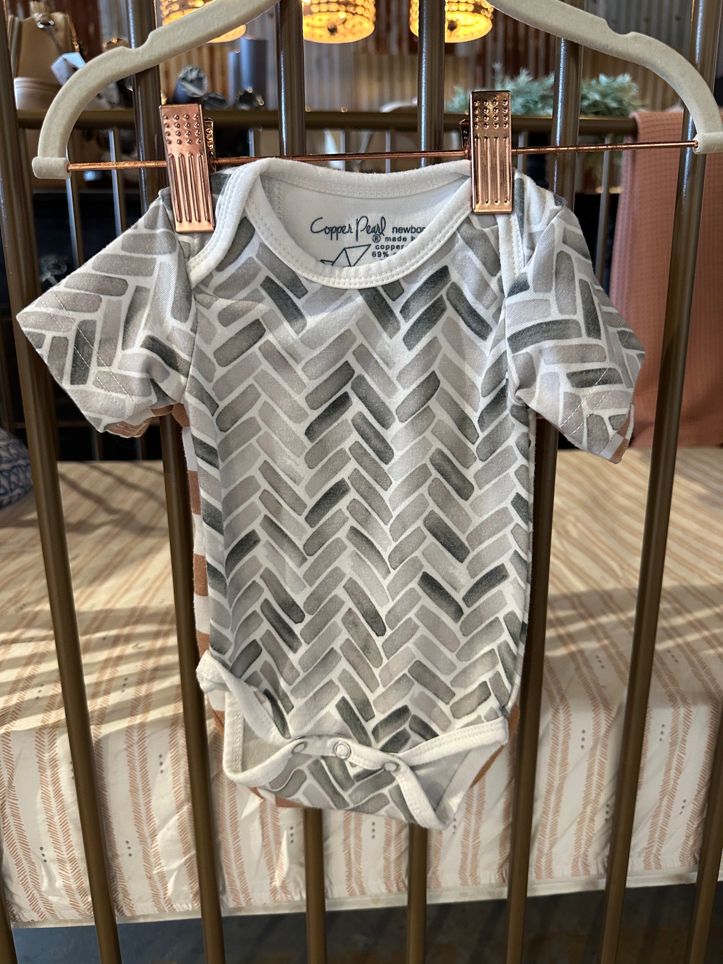 Copper Pearl 2-piece Onesies