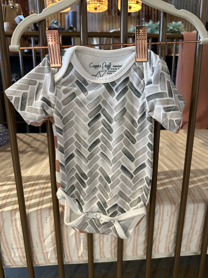 Copper Pearl 2-piece Onesies