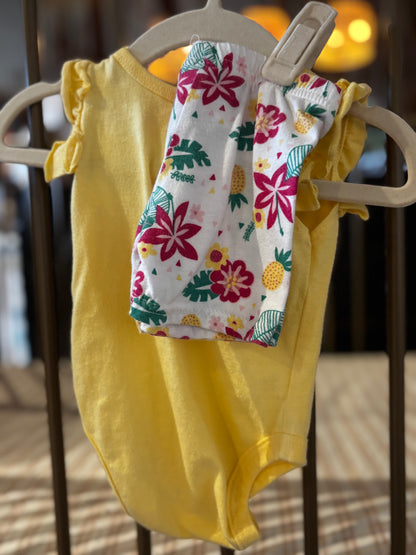 Cutie Pie "Sweet & Sassy" Onesie and Short Set