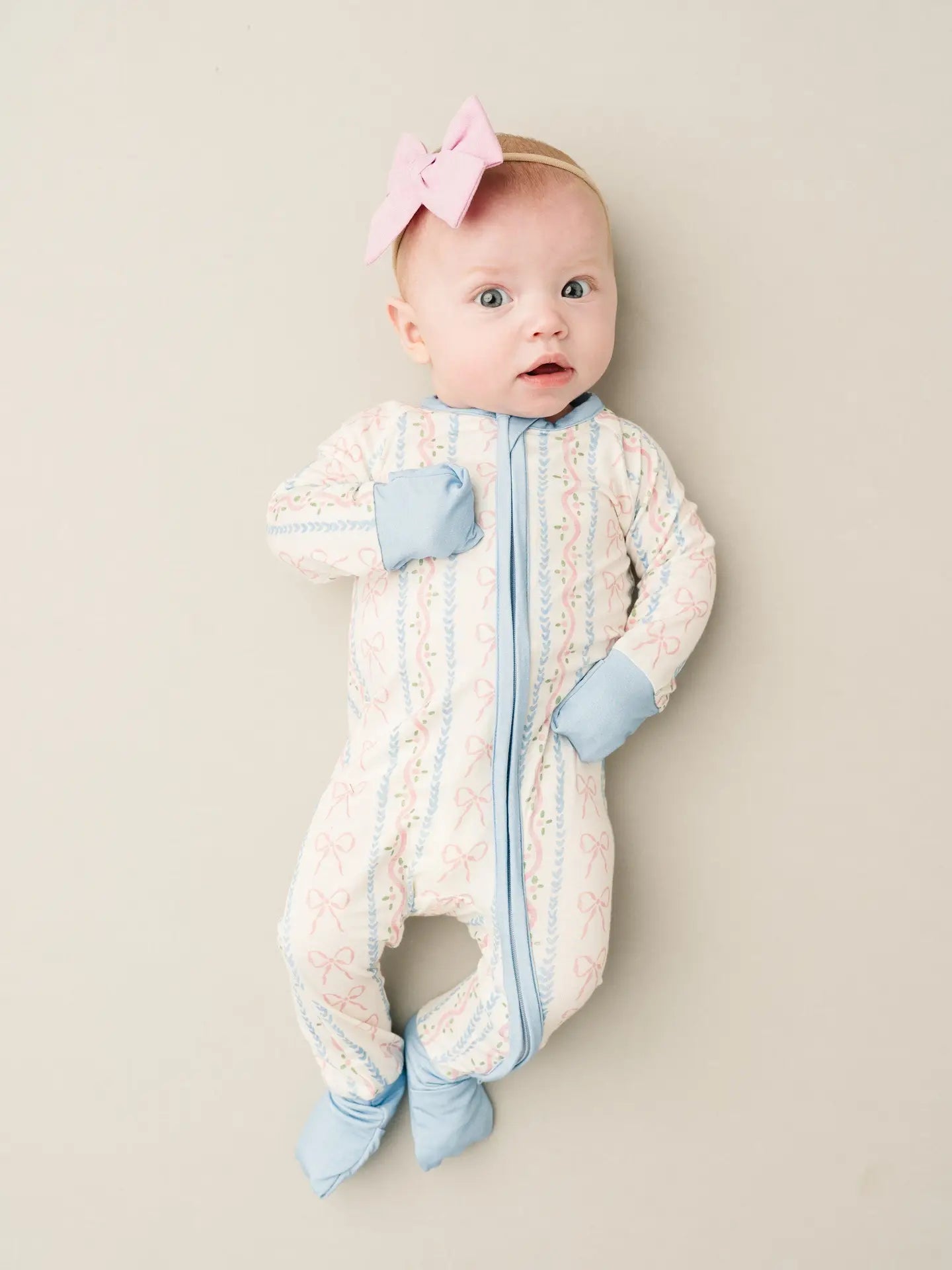 Dainty Bows Bamboo Sleeper