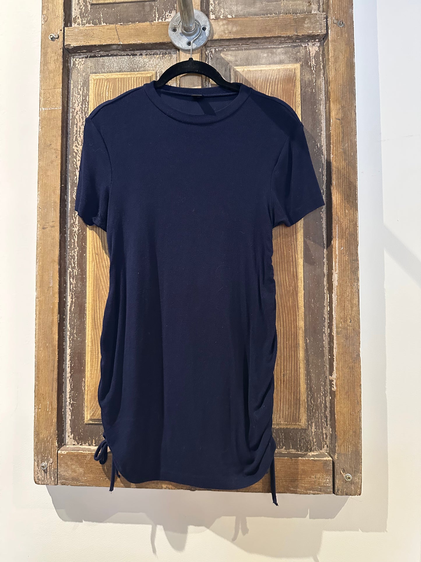 Dark Navy Blue Maternity Dress