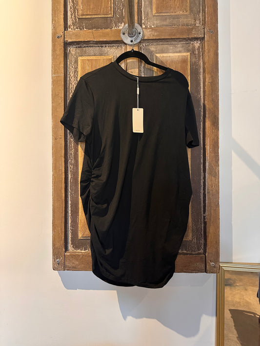 EKOUAER Black Maternity Shirt