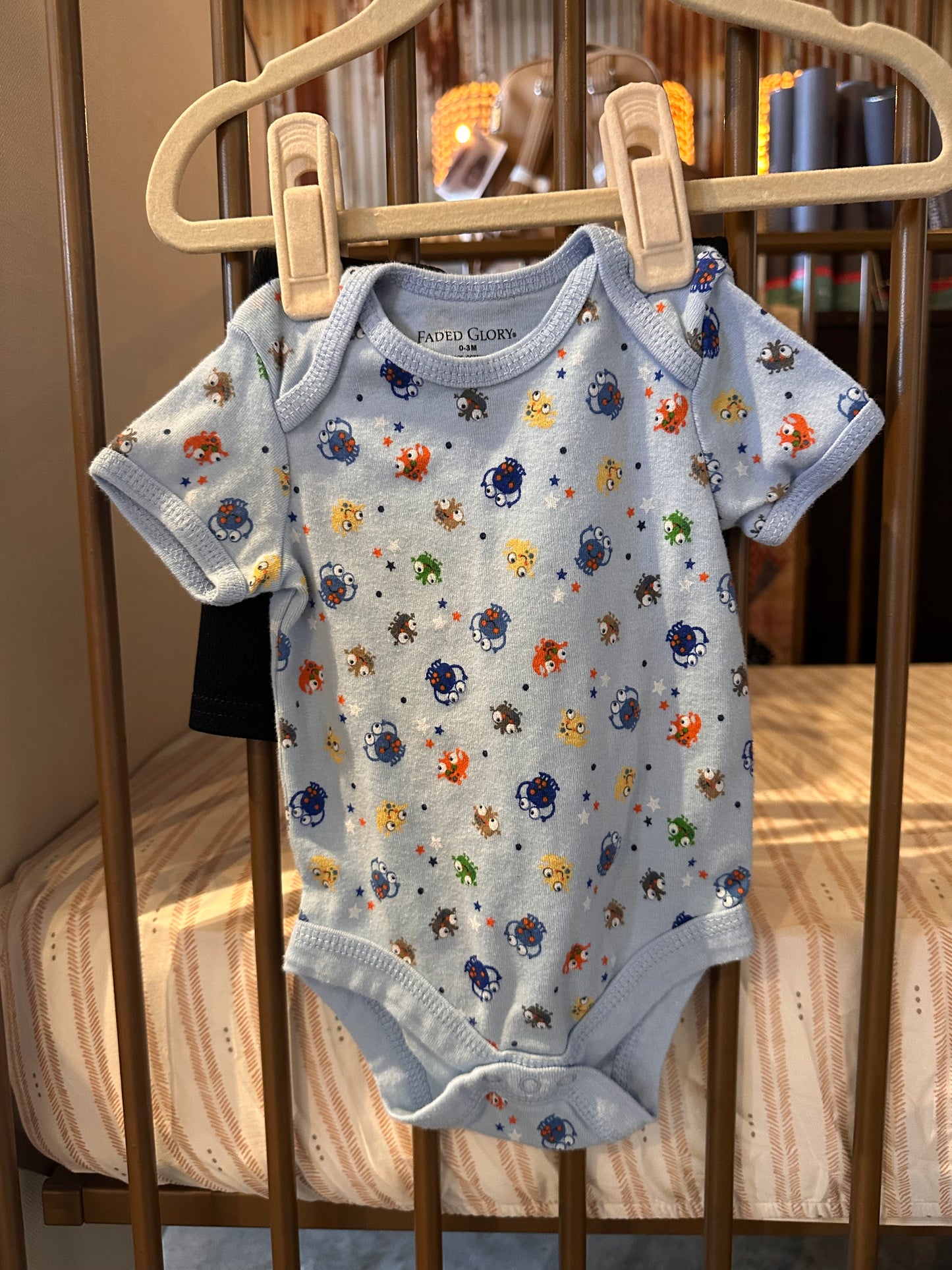 Faded Glory Stars & Monsters 2-piece Outfit