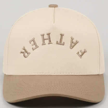 Father Upside Down Embroidery Hat
