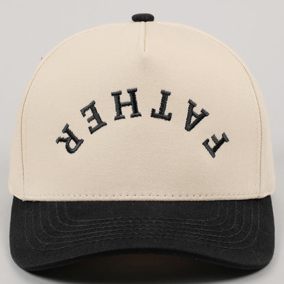 Father Upside Down Embroidery Hat
