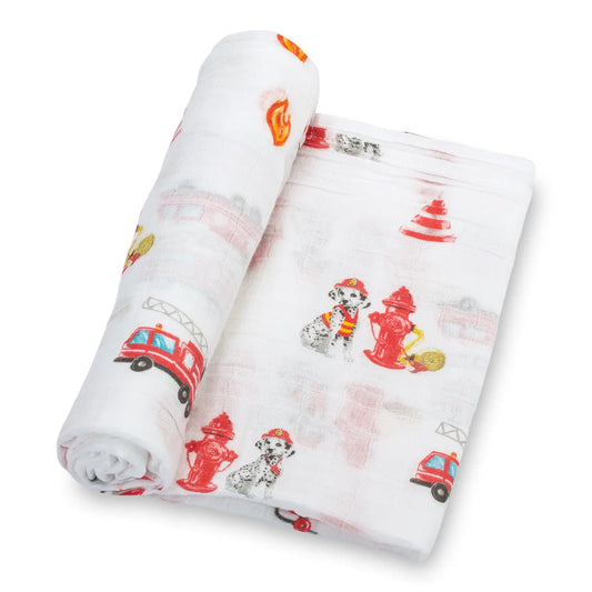 Firehouse Fido Baby Muslin Swaddle