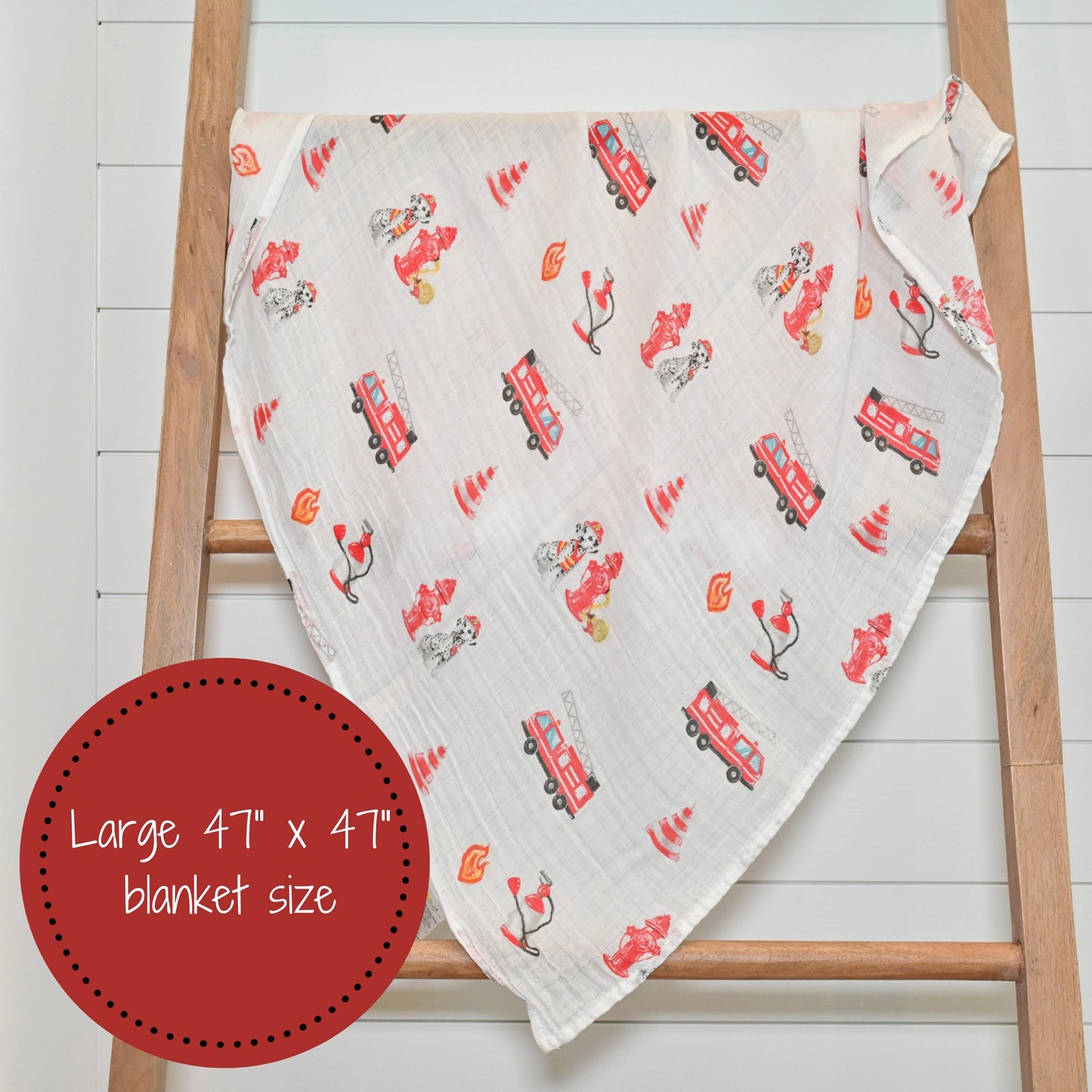 Firehouse Fido Baby Muslin Swaddle