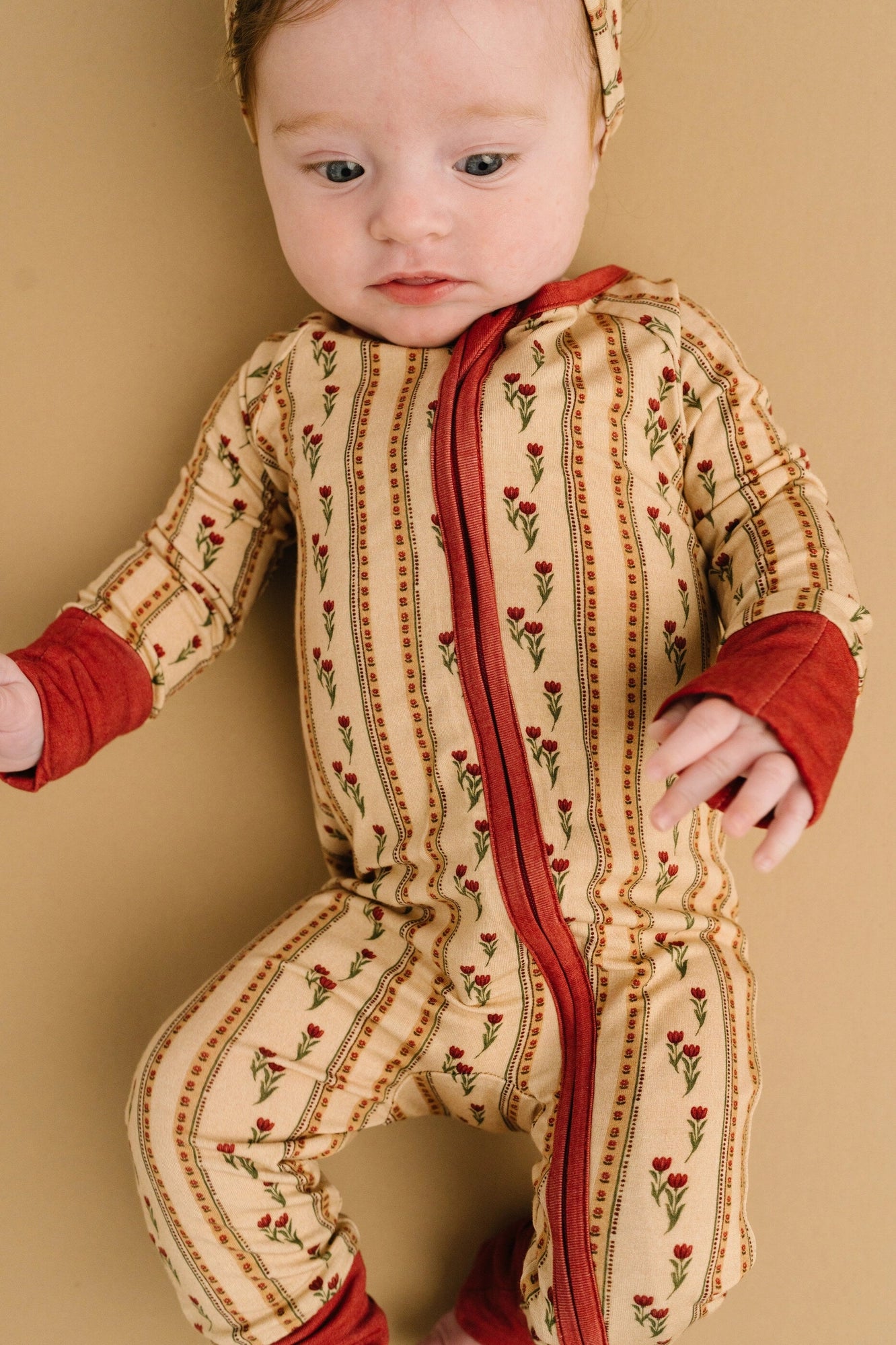 Little Ones Floral Heirloom Bamboo Sleeper