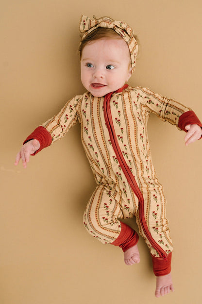 Little Ones Floral Heirloom Bamboo Sleeper