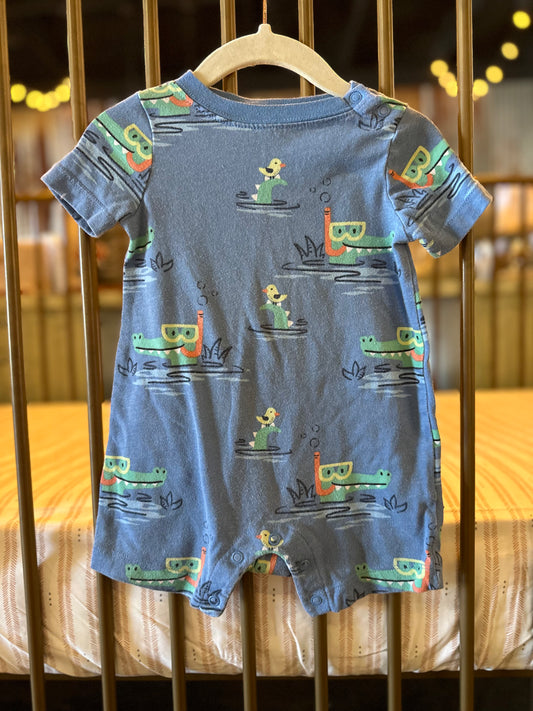 Garanimals Alligator Fun Romper