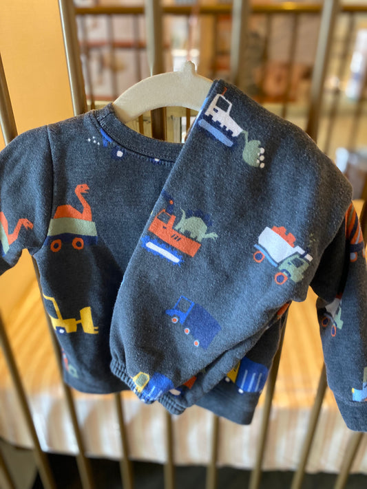 Garanimals Big Rigs Sweatset