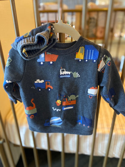 Garanimals Big Rigs Sweatset