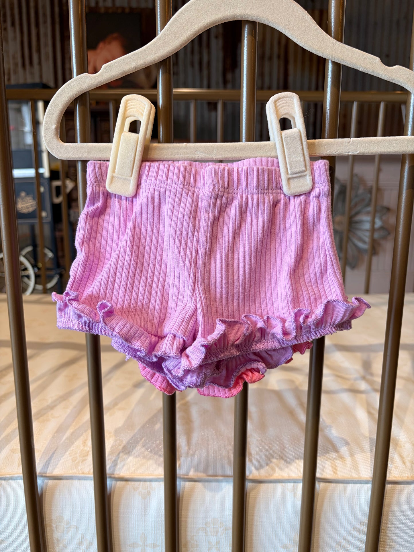 Garanimals Dark Pink & Purple Shorts