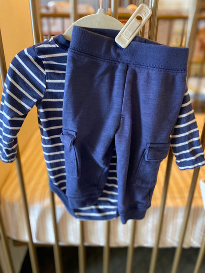 Garanimals Navy Dog 2-piece Outfit