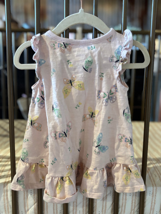 Garanimals Pink Butterfly Dress