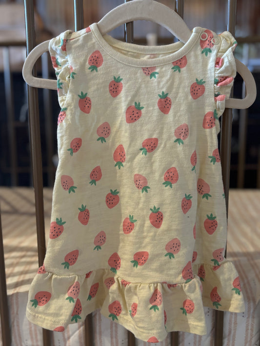 Garanimals Yellow Strawberry Dress
