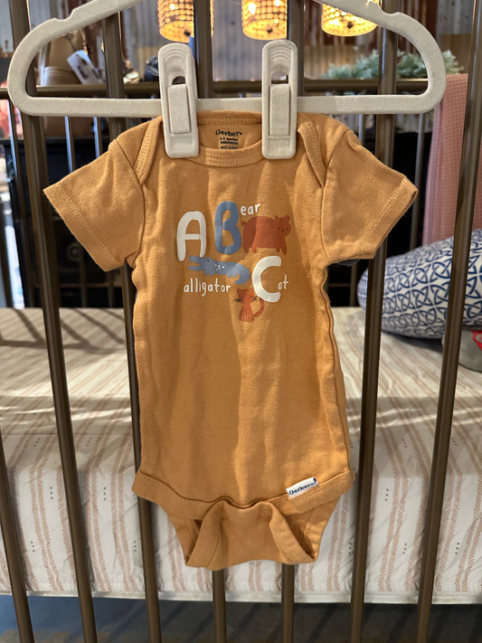 Gerber "ABC X Bear Club" 2-piece Onesies
