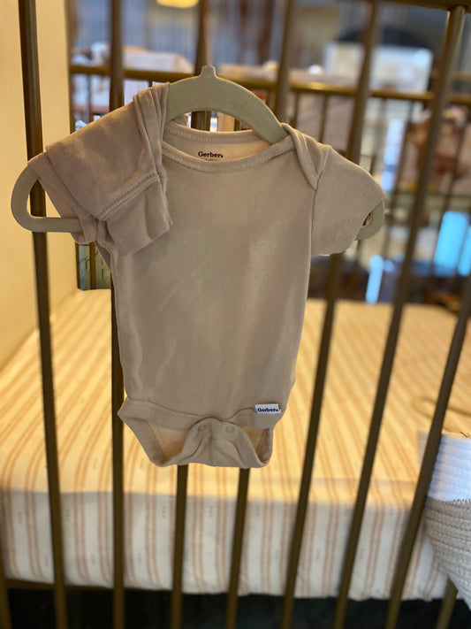 Gerber Beige 2-piece Outfit