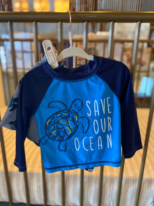 Gerber "Save Our Ocean" Swimsuit 2-piece
