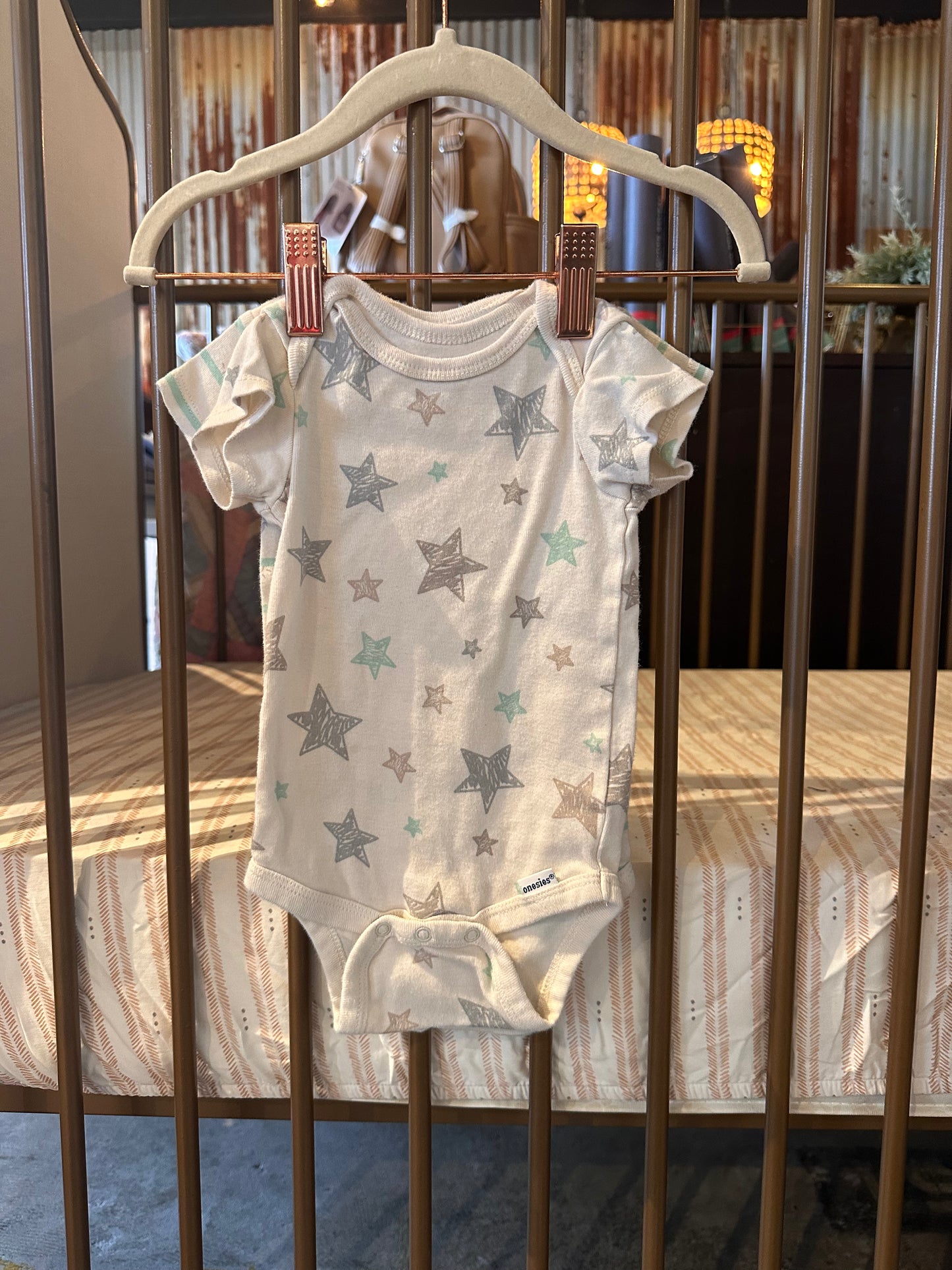 Gerber Stars & Elephant 2-piece Onesies