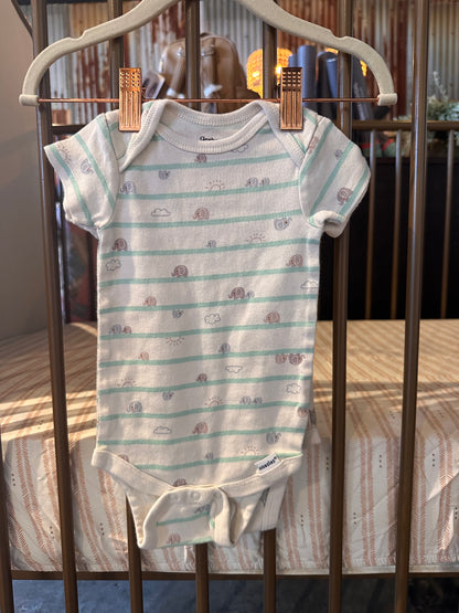 Gerber Stars & Elephant 2-piece Onesies