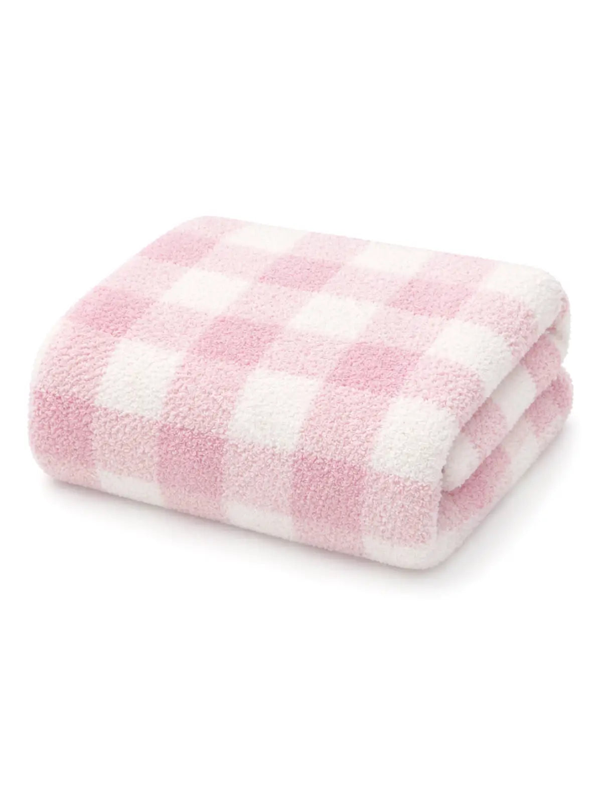 Gingham Pink Blanket
