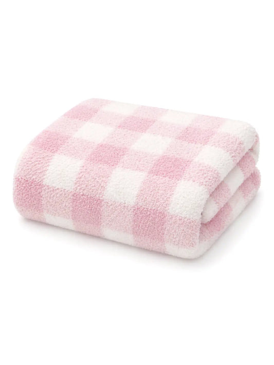 Gingham Pink Blanket