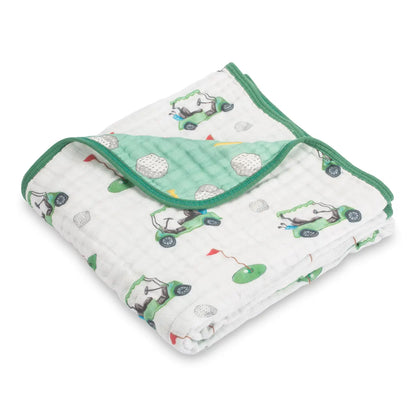 Golf A Round Muslin Quilt