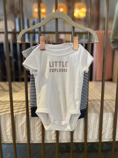 HB X Carter's "Newest Member Of The Family" 3-piece Set