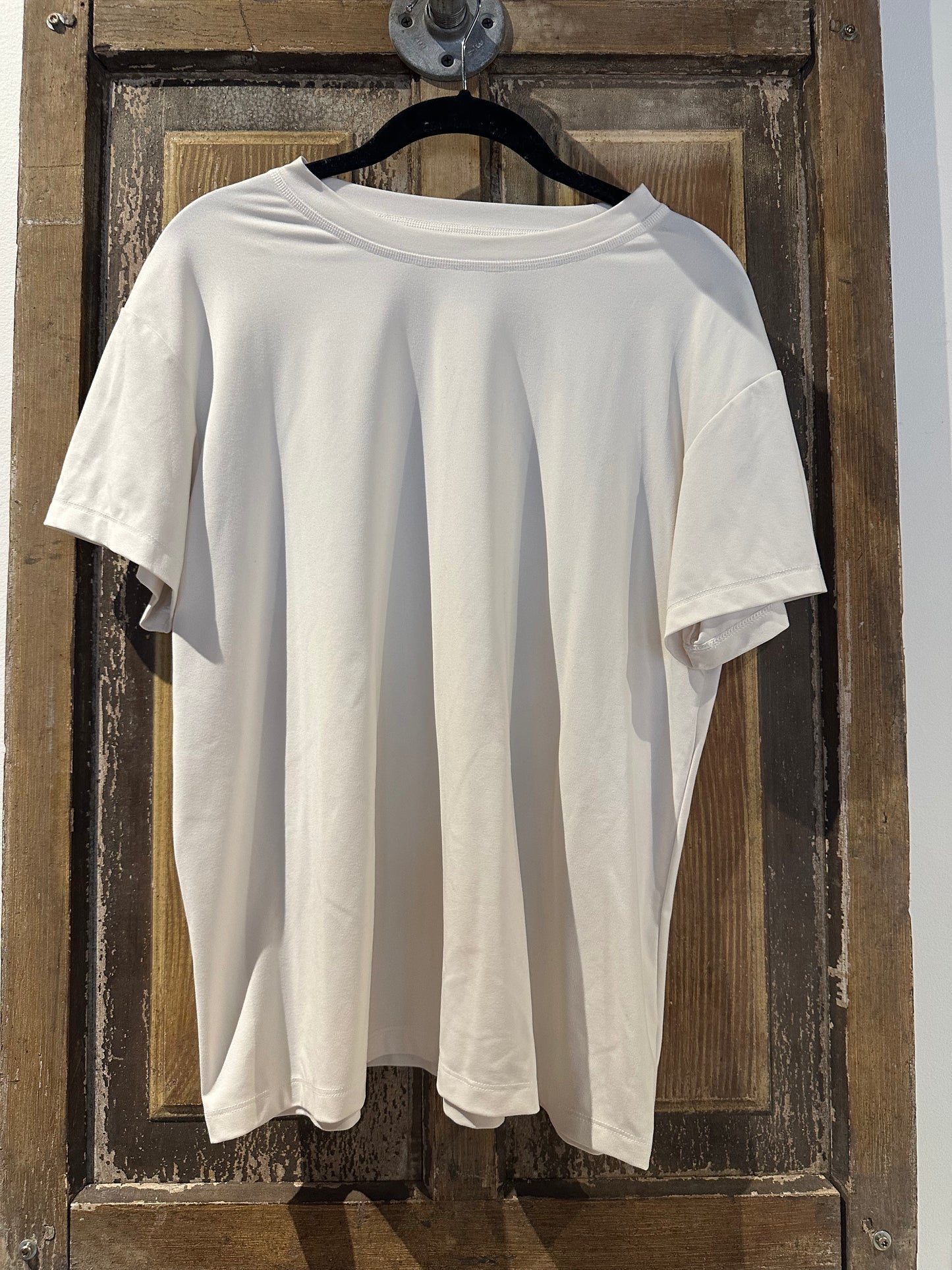 Hanes White Maternity Shirt