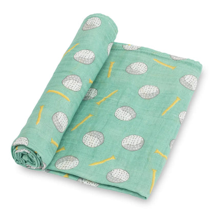 Hole In One Baby Muslin Swaddle
