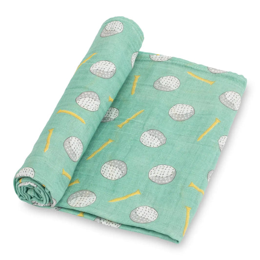 Hole In One Baby Muslin Swaddle