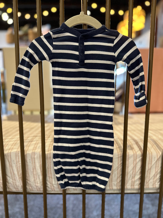 Carter's Navy Blue & white Gown