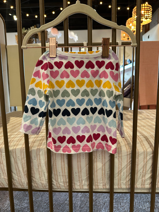 Garanimals Multi Color Hearts 2-Piece
