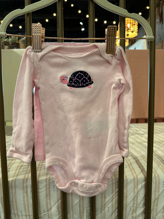 Simple Joy's Pink Turtle 2-Piece Set
