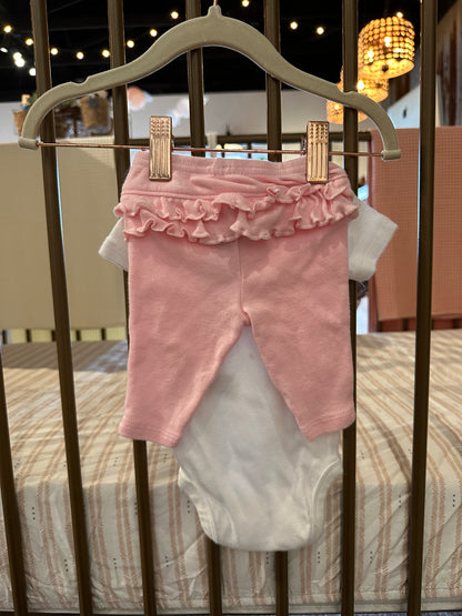 Carter's Pink Ruffle Flower