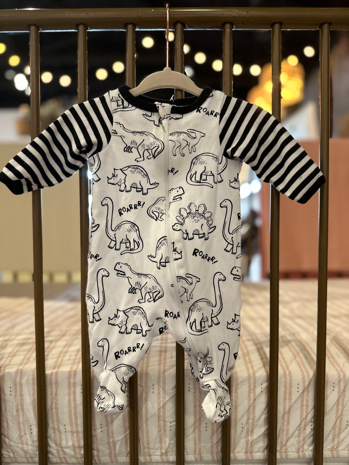 Wonder Nation B&W "Roar" Sleeper