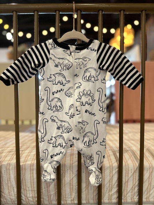 Wonder Nation B&W "Roar" Sleeper