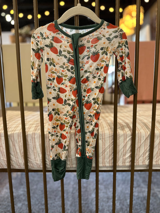 Little One Shop Strawberry Patch Bamboo Sleeper